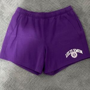 lululemon athletica college Purple Athletic Shorts